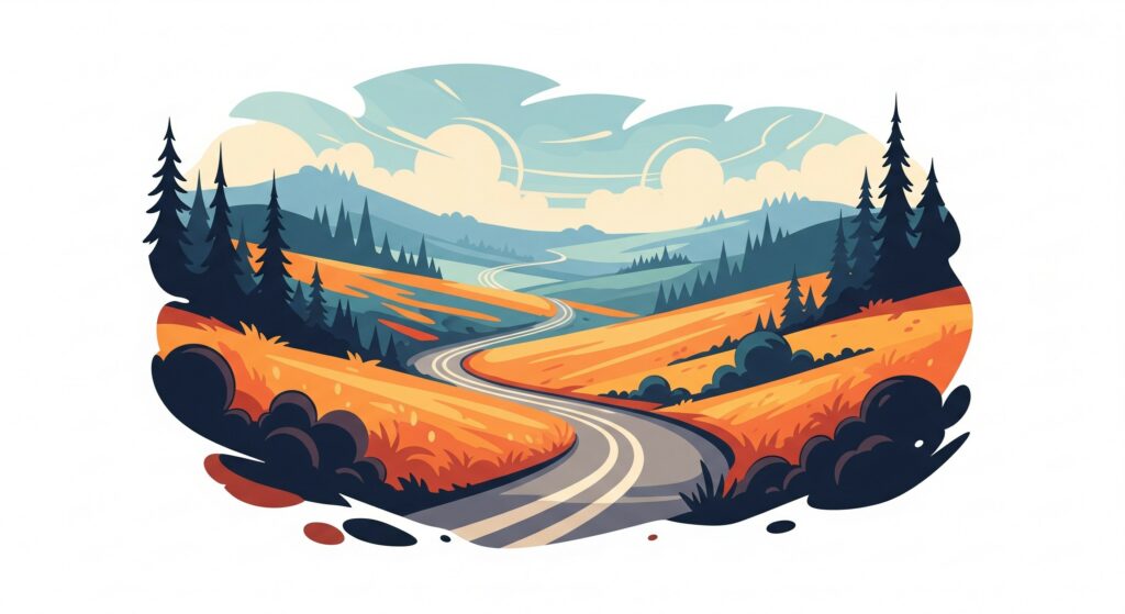 dessin de route dessin de route